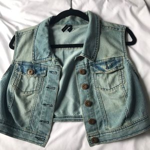Denim vest